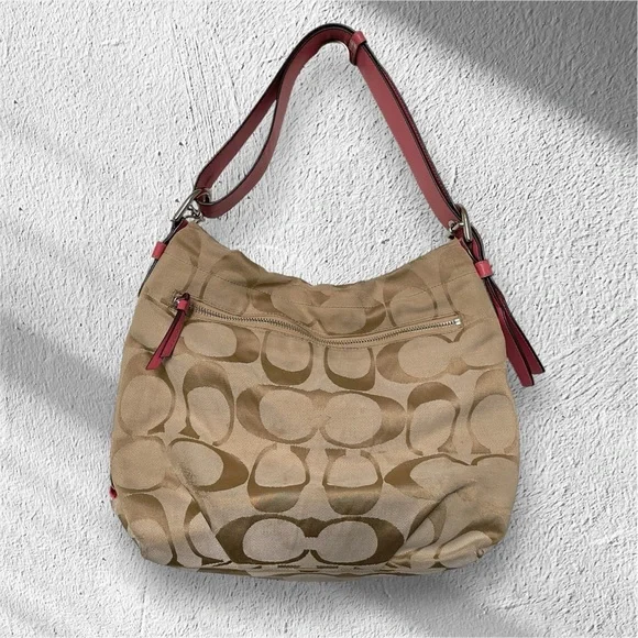 Coach Signature Duffle Shoulder Bag - Picture 2 of 14